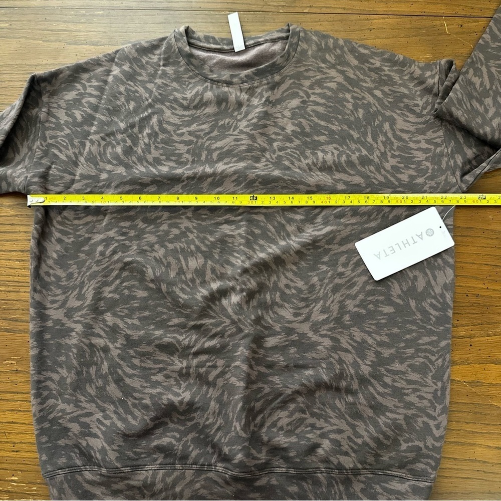 athleta studio to street sweatshirt S - Picture 4 of 6